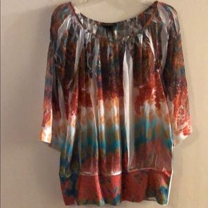 Lane Bryant multi colored shirt